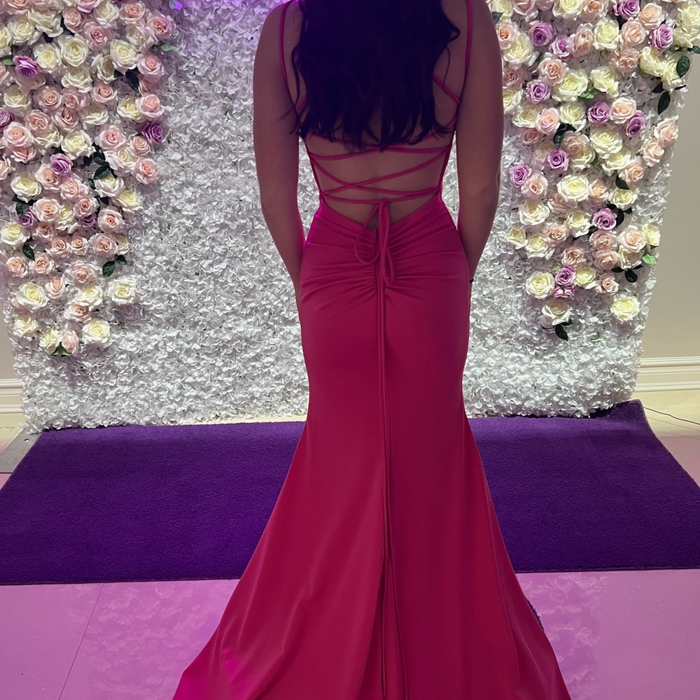 Pink Jovani Prom dress, size 2, worn once